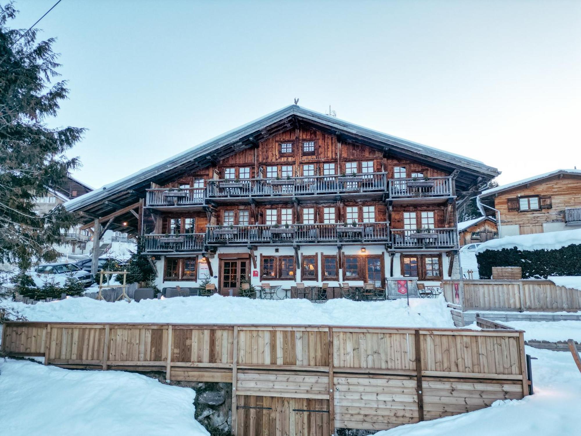 La Ferme Du Golf Hotel Megève Exterior foto