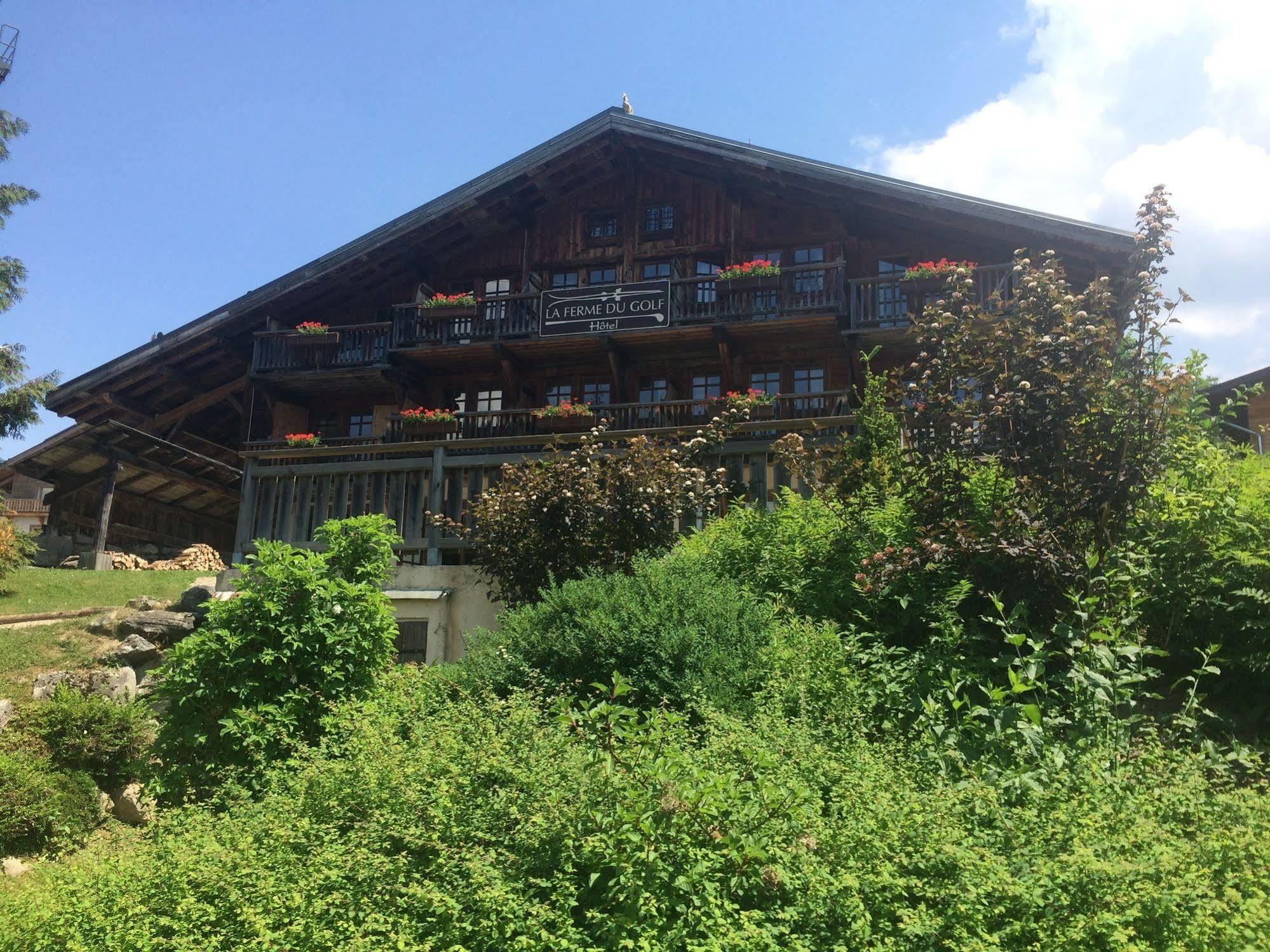 La Ferme Du Golf Hotel Megève Exterior foto