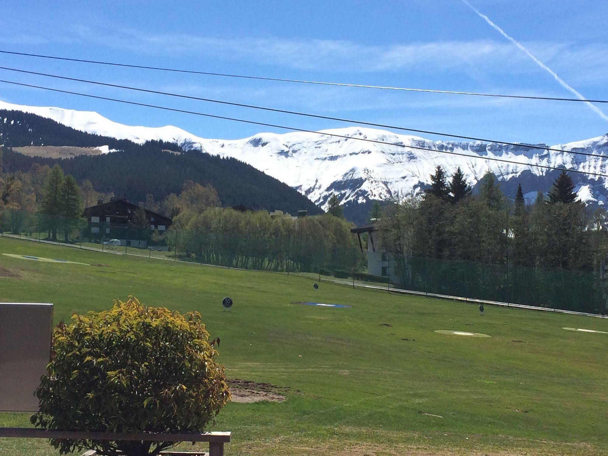 La Ferme Du Golf Hotel Megève Exterior foto