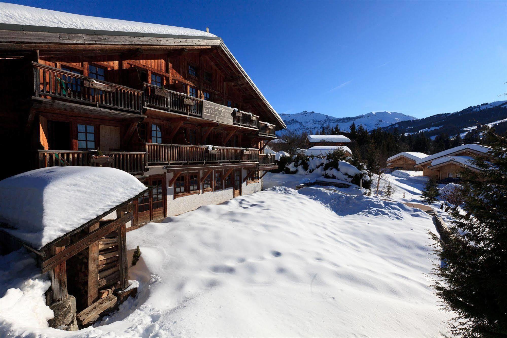 La Ferme Du Golf Hotel Megève Exterior foto